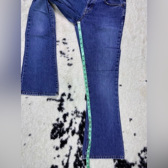 Abercrombie & Fitch Vintage Mid Rise Flare Denim Jeans Size 4 - Picture 5 of 10
